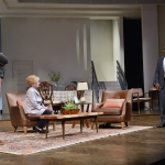 Will Lyman, Julia Duffy, and Malcolm-Jamal Warner in the Huntington Theatre Company production of Todd Kreidler?s compelling family comedy GUESS WHO?S COMING TO DINNER directed by David Esbjornson, playing Sept. 5 ? Oct. 5, 2014 at the Avenue of the Arts / BU Theatre. Photo: Paul Marotta