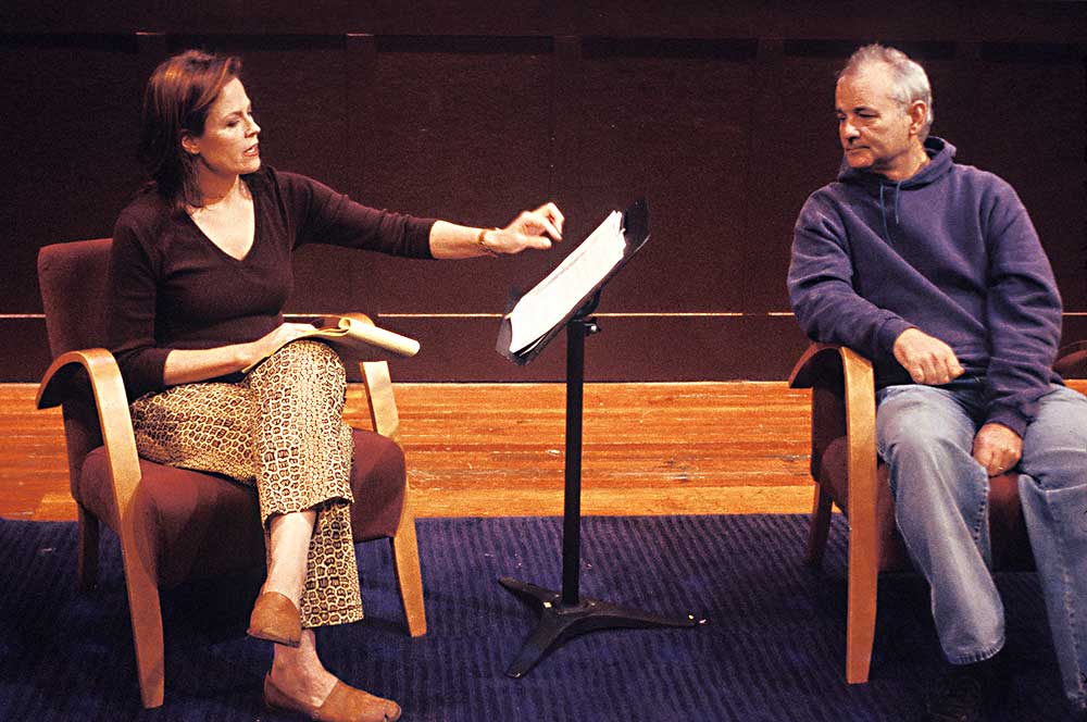 Sigourney Weaver and Bill Murray in Anne Nelson’s "The Guys" in 2001.