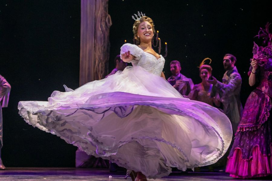 Ashley Blanchet in Cinderella at Paper Mill Playhouse in New Jersey