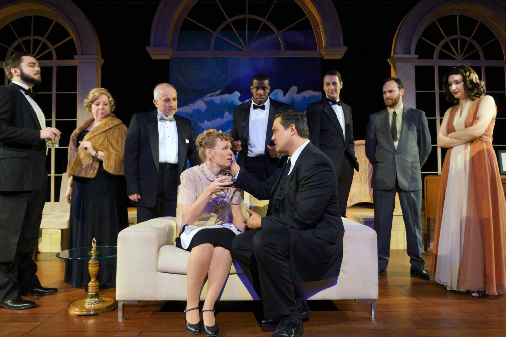 "And Then There Were None" by Agatha Christie at Theatre Britain in 2015. (Photo by Mark Trew)