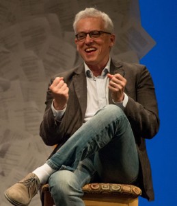 Donald Margulies at the Ingram New Works Festival. (Photo by Shane Burkeen)