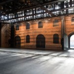 Performance space at St. Ann's Warehouse. (Photo by Crosby Harbison)