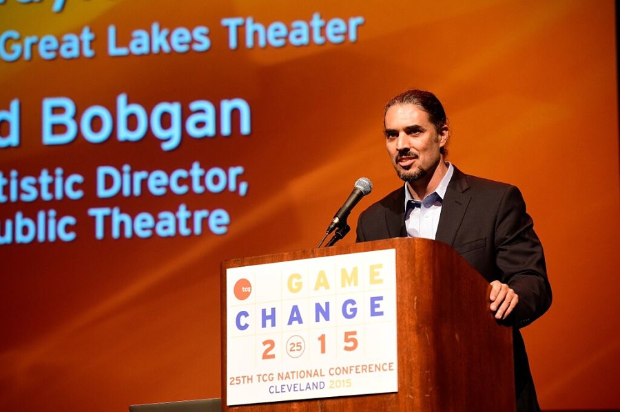 Cleveland Public Theatre artistic director Raymond Bobgan. (Photo by Roger Mastroianni)